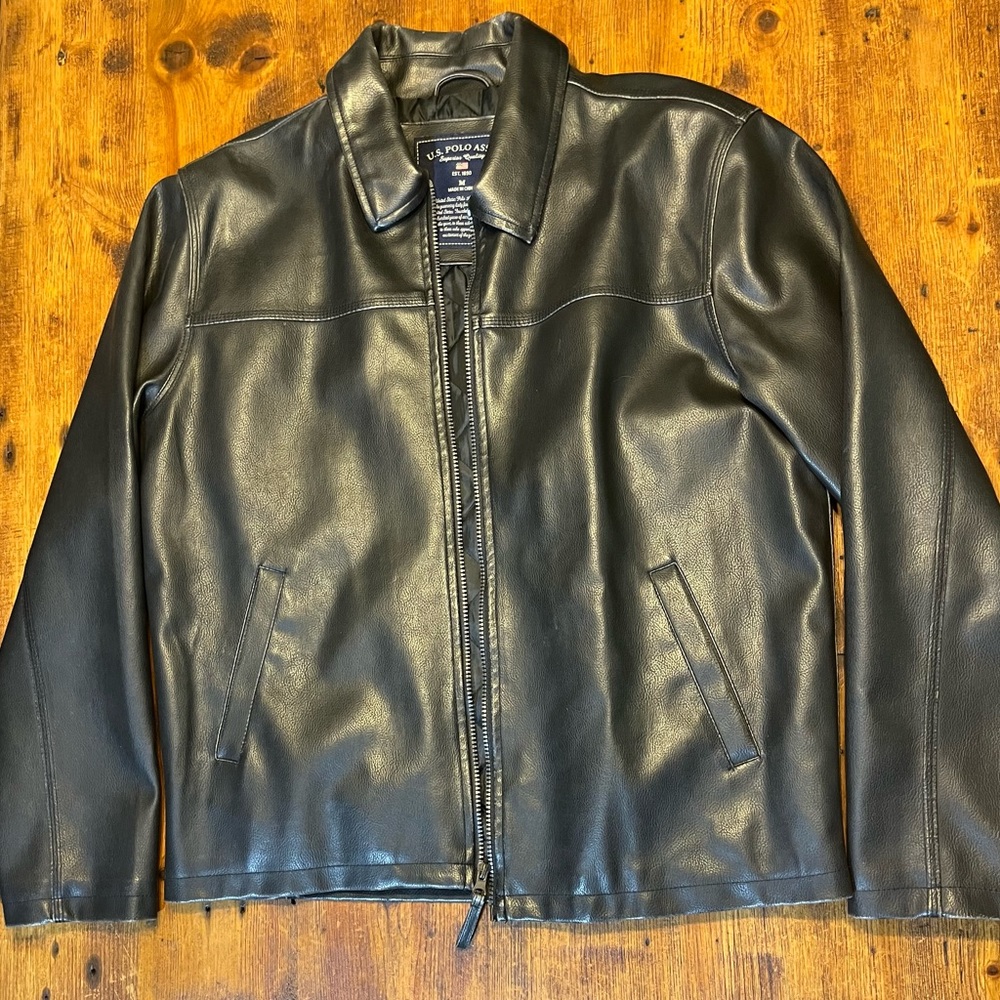 US Polo Assn. Faux Leather Jacket